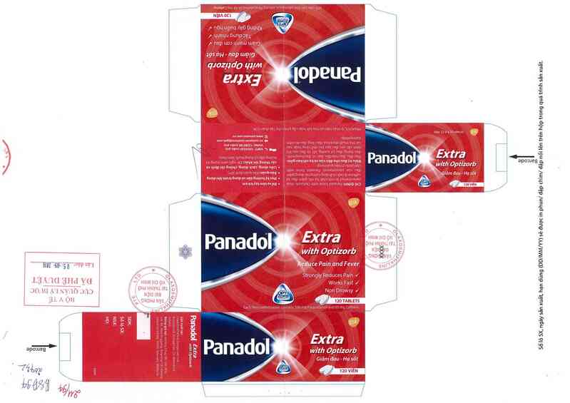 thông tin, cách dùng, giá thuốc Panadol Extra with Optizorb - ảnh 0