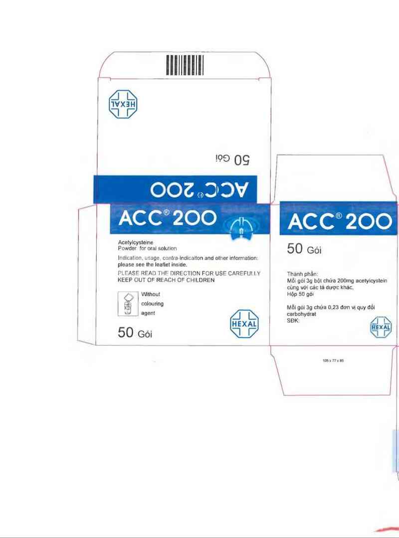 thông tin, cách dùng, giá thuốc ACC 200 mg - ảnh 0