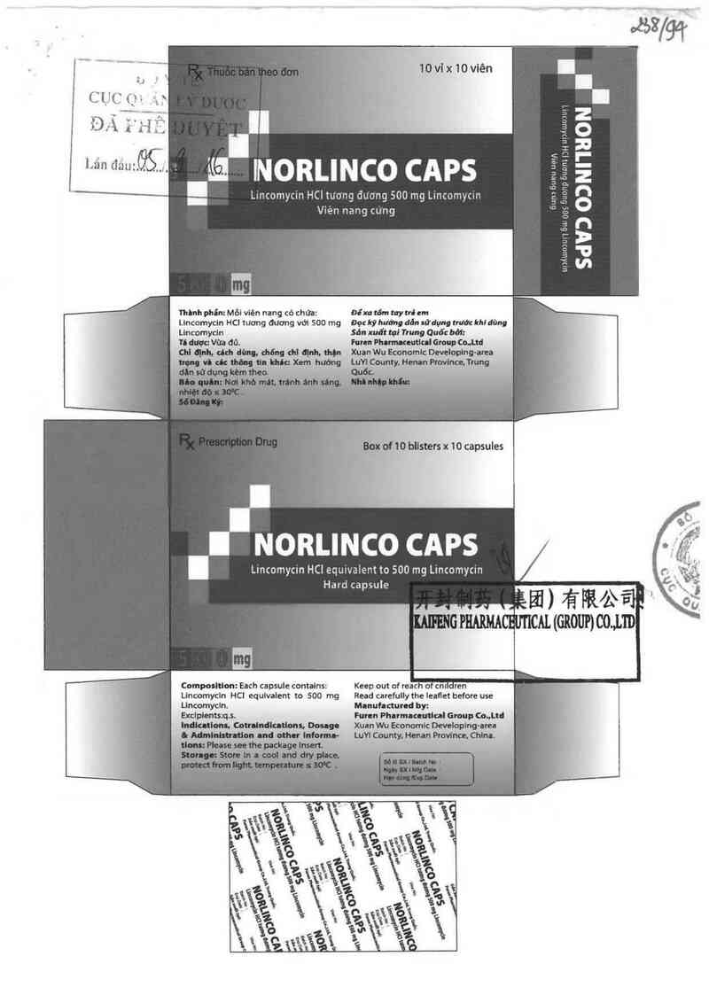 thông tin, cách dùng, giá thuốc NORLINCO Caps - ảnh 0
