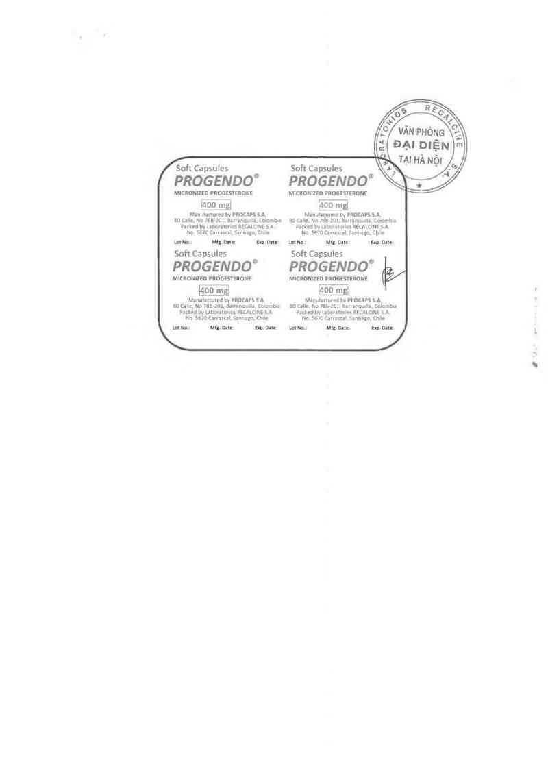 thông tin, cách dùng, giá thuốc Progendo 400 mg - ảnh 1