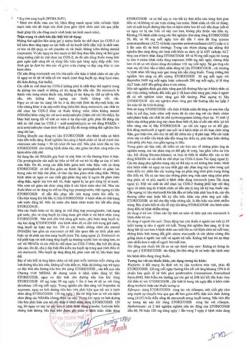 thông tin, cách dùng, giá thuốc Etogeric 120 - ảnh 4