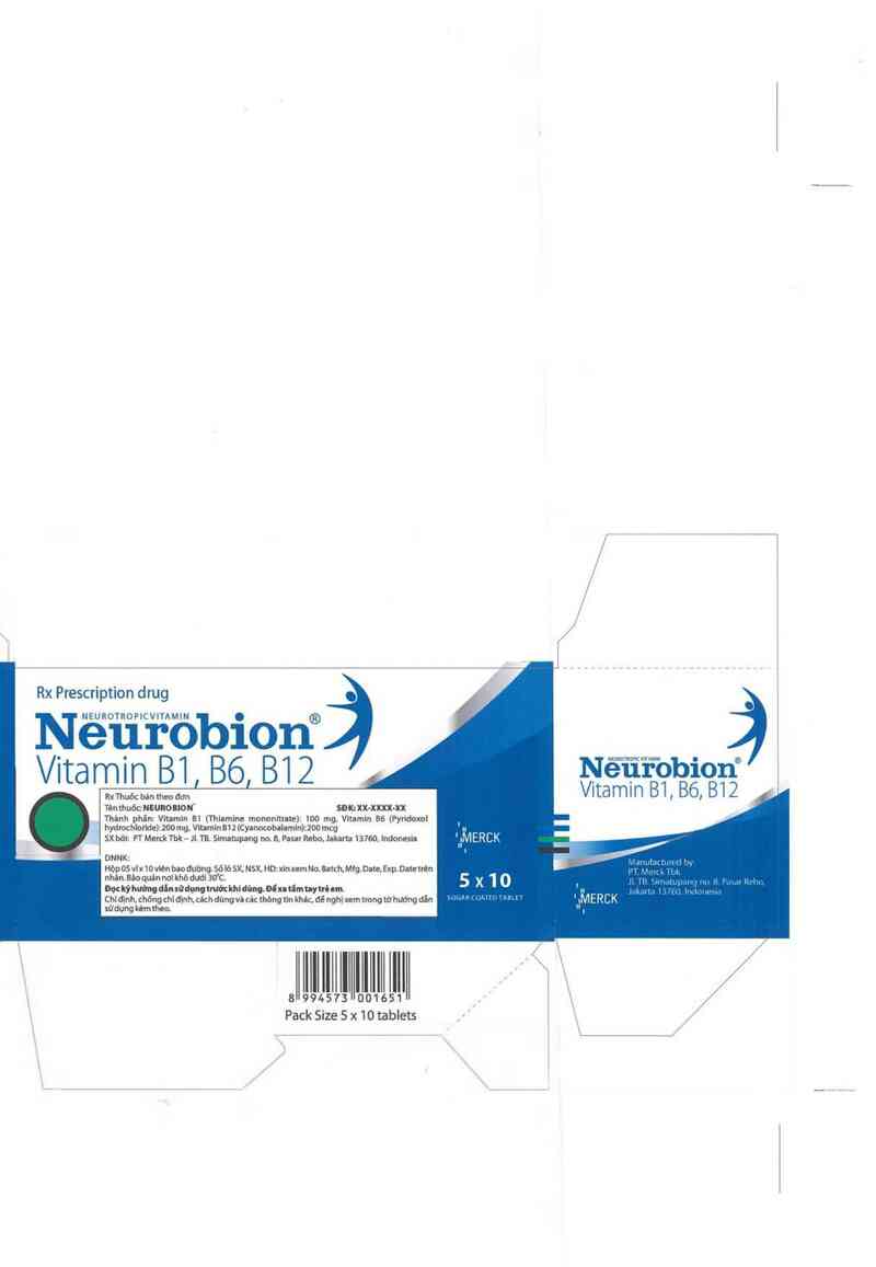 thông tin, cách dùng, giá thuốc Neurobion - ảnh 1