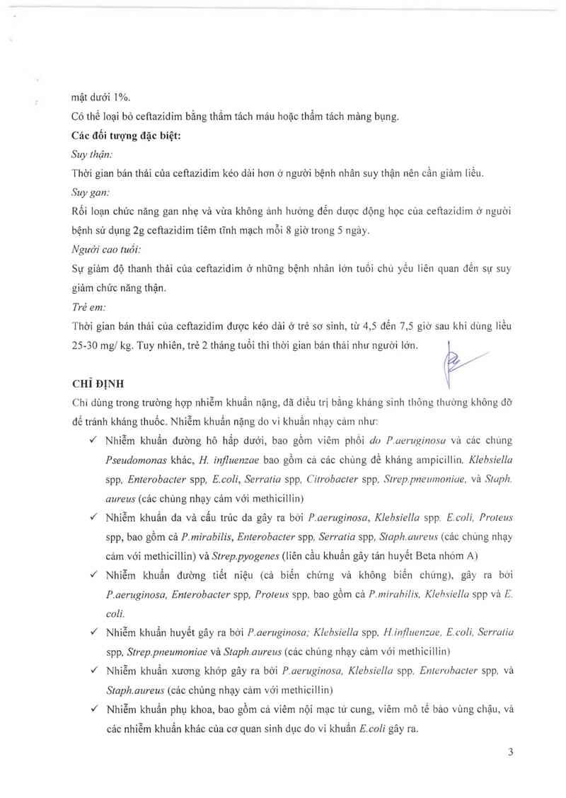 thông tin, cách dùng, giá thuốc Ceftidin 1g - ảnh 4