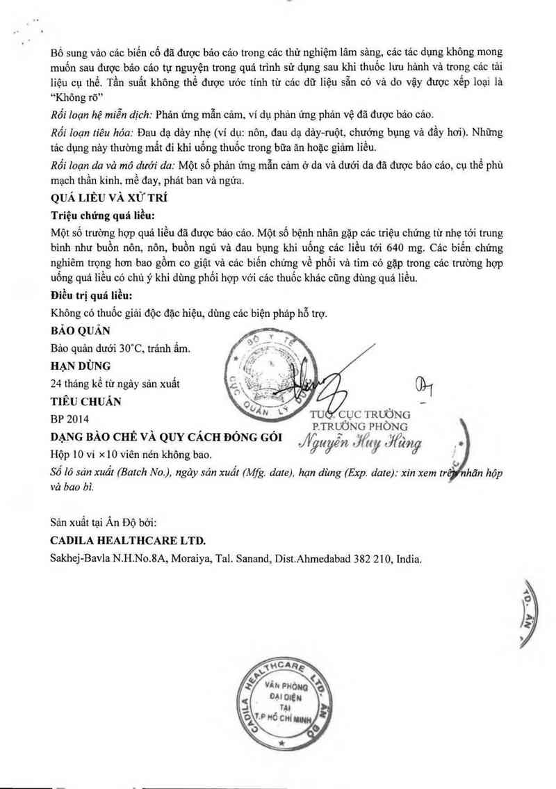 thông tin, cách dùng, giá thuốc Vertiko 16 - ảnh 5