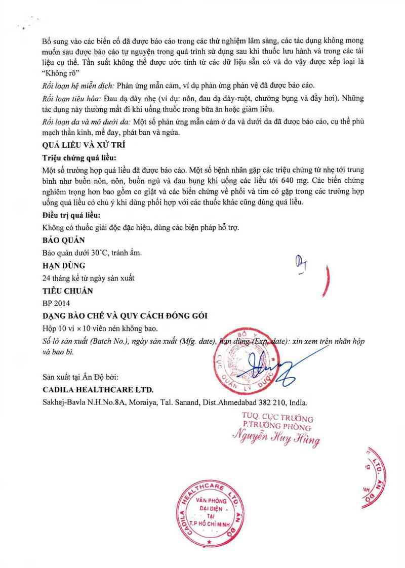 thông tin, cách dùng, giá thuốc Vertiko 8 - ảnh 5