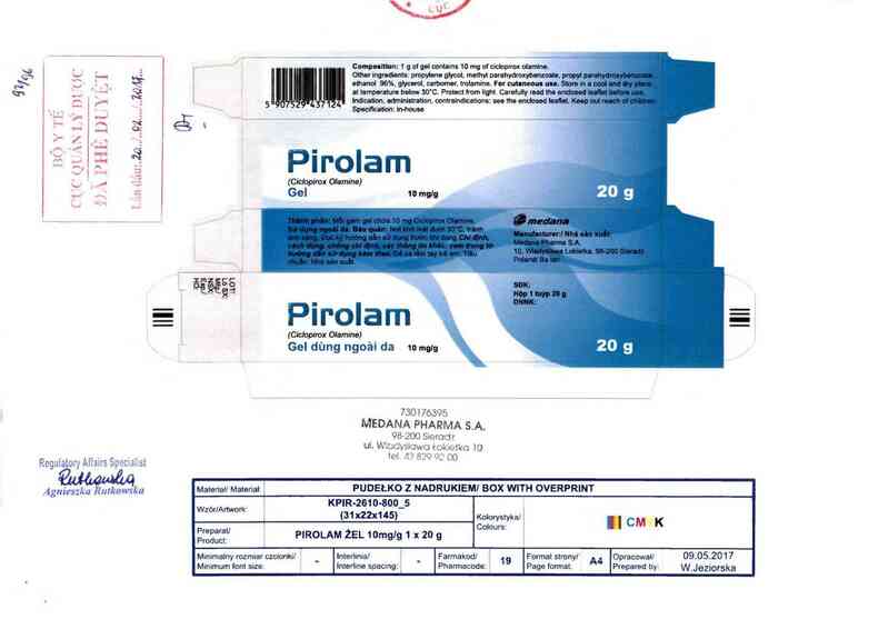 thông tin, cách dùng, giá thuốc Pirolam - ảnh 0