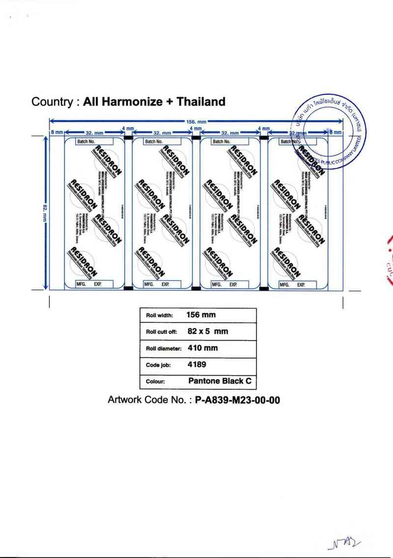thông tin, cách dùng, giá thuốc Residron - ảnh 1