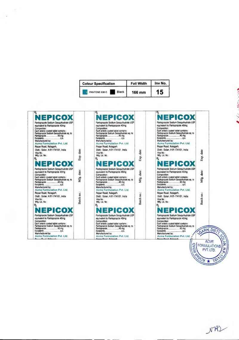 thông tin, cách dùng, giá thuốc Nepicox - ảnh 1