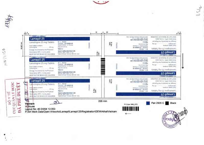 thông tin, cách dùng, giá thuốc Lamepil-25 - ảnh 0