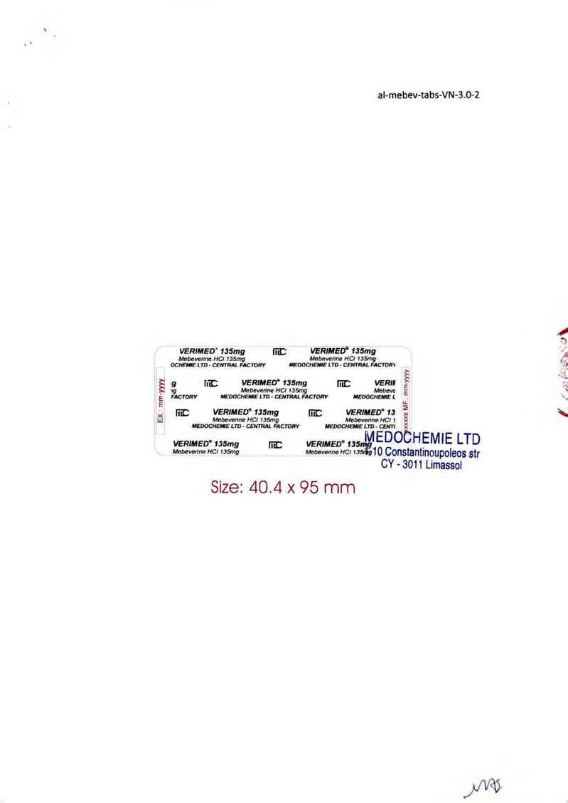 thông tin, cách dùng, giá thuốc Verimed 135mg - ảnh 1