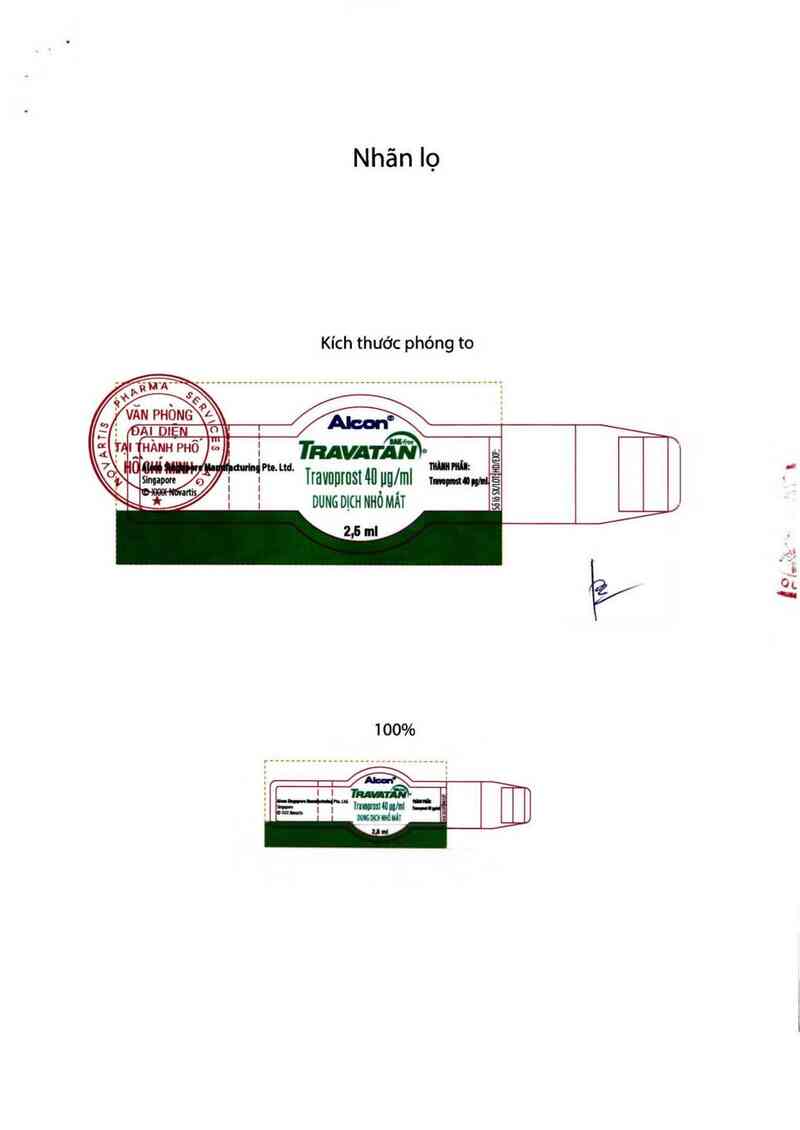 thông tin, cách dùng, giá thuốc Travatan - ảnh 4