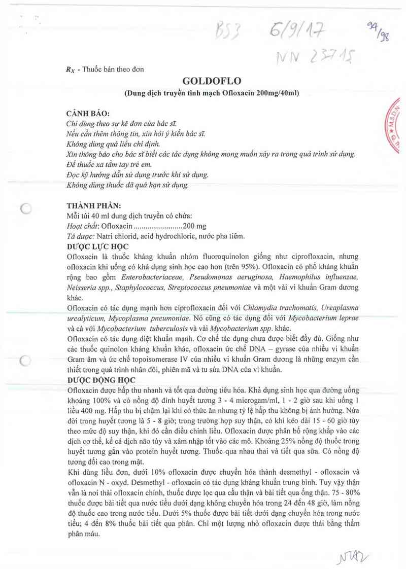 thông tin, cách dùng, giá thuốc Goldoflo - ảnh 4