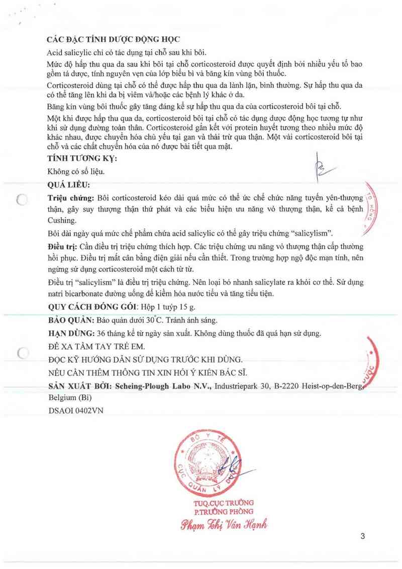 thông tin, cách dùng, giá thuốc Diprosalic Ointment - ảnh 4