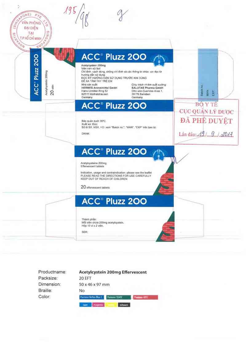 thông tin, cách dùng, giá thuốc Acc Pluzz 200 - ảnh 0
