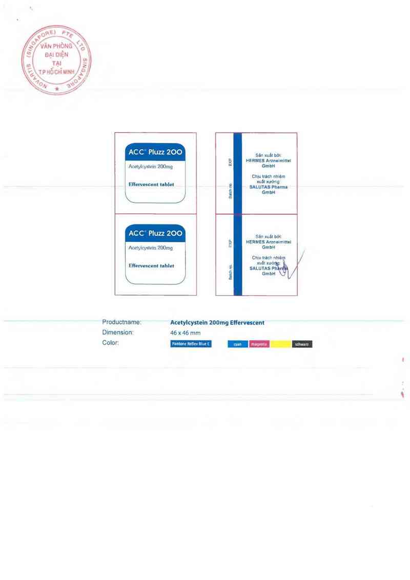 thông tin, cách dùng, giá thuốc Acc Pluzz 200 - ảnh 1