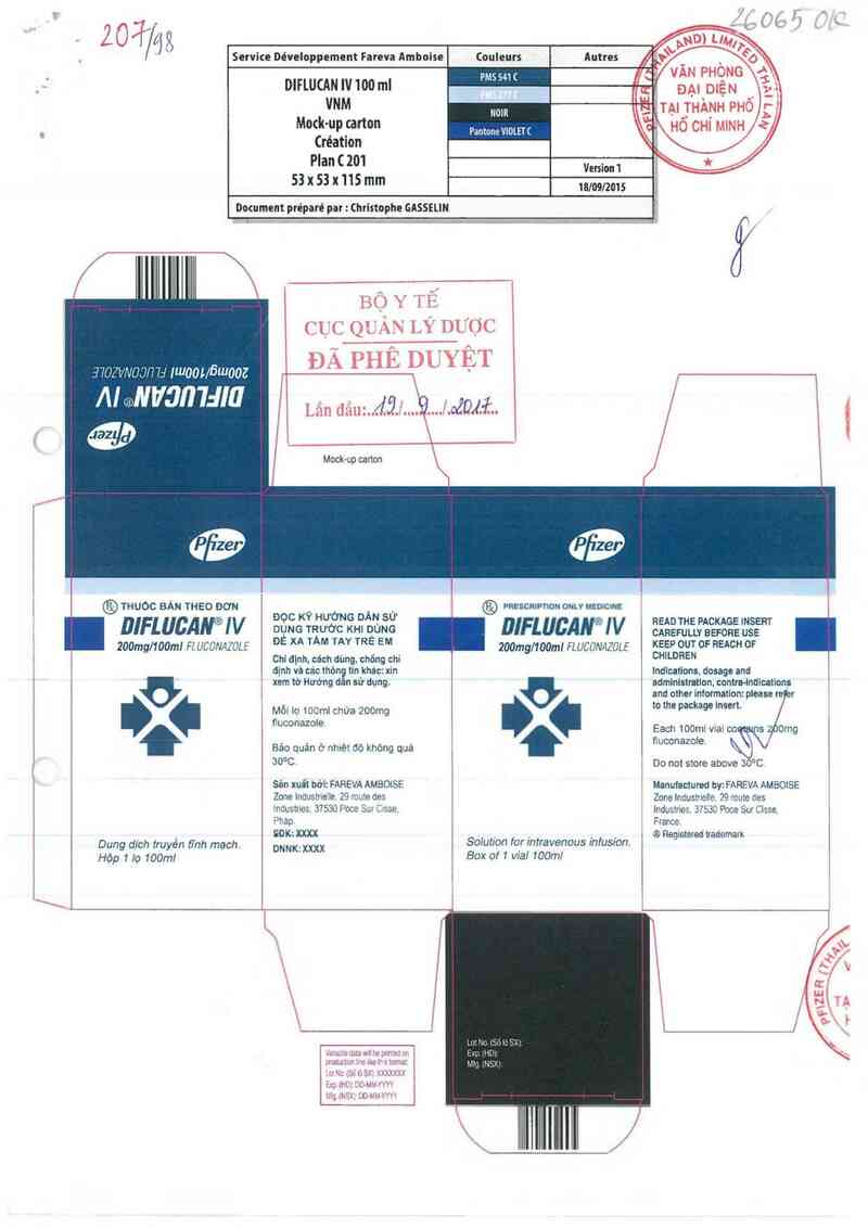 thông tin, cách dùng, giá thuốc Diflucan IV - ảnh 0