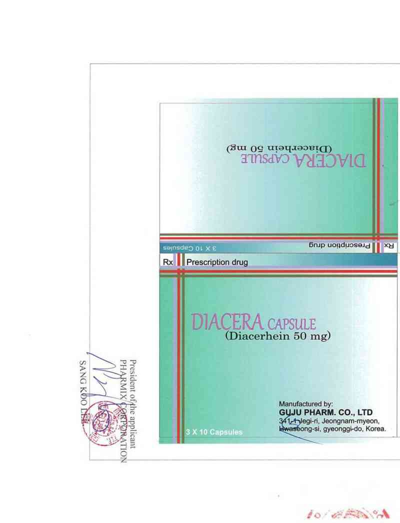 thông tin, cách dùng, giá thuốc Diacera Capsule - ảnh 1