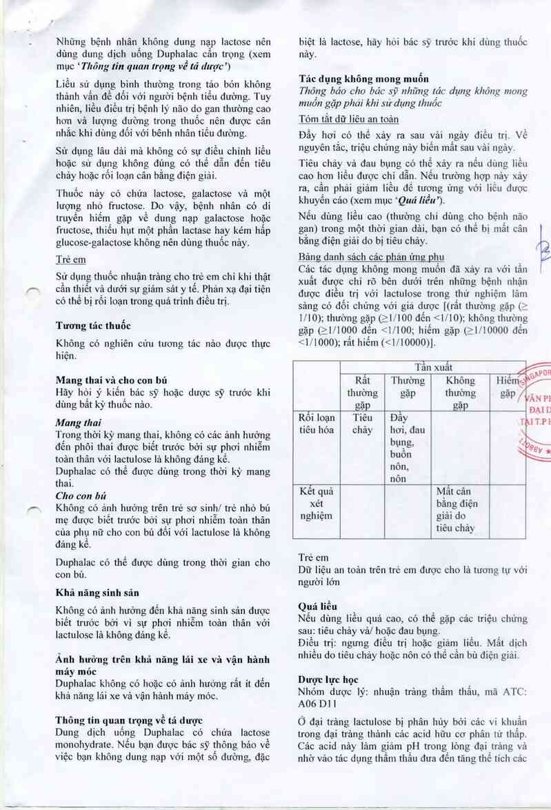 thông tin, cách dùng, giá thuốc Duphalac - ảnh 7