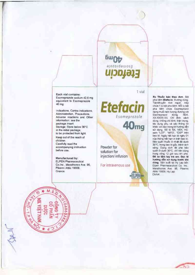 thông tin, cách dùng, giá thuốc Etefacin - ảnh 0