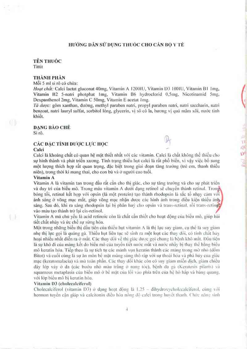 thông tin, cách dùng, giá thuốc Tittit - ảnh 5