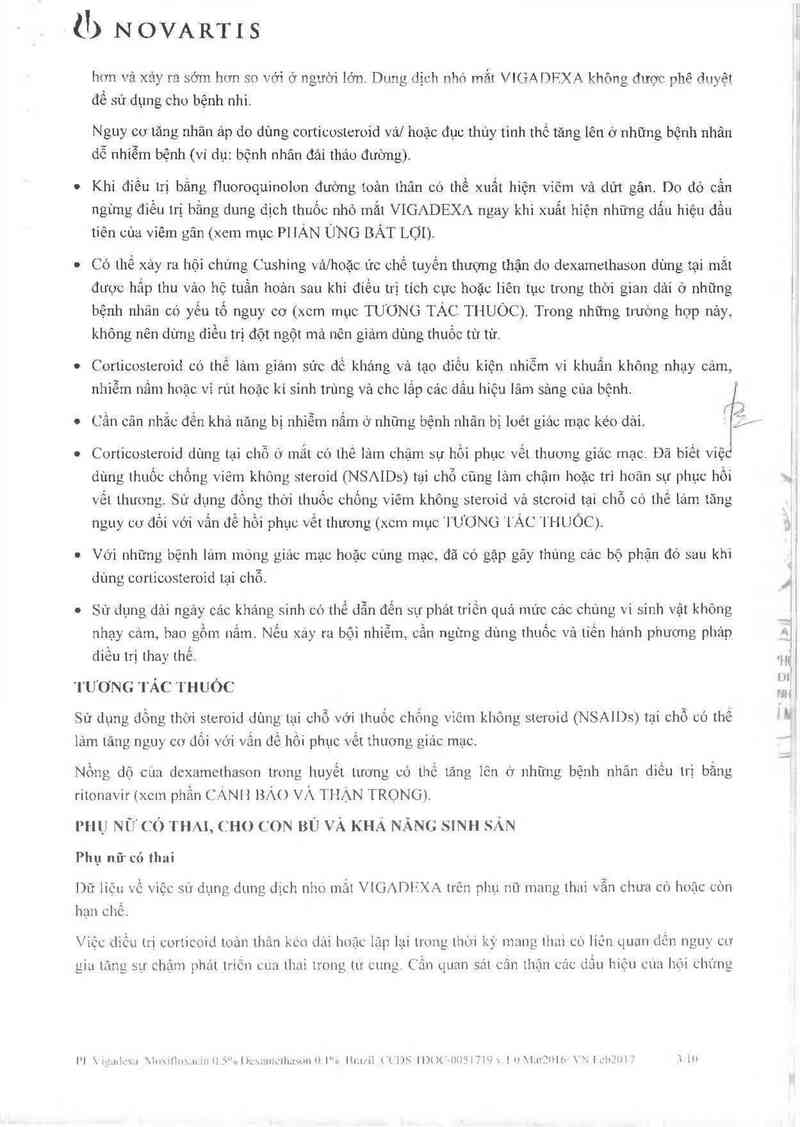 thông tin, cách dùng, giá thuốc Vigadexa - ảnh 5