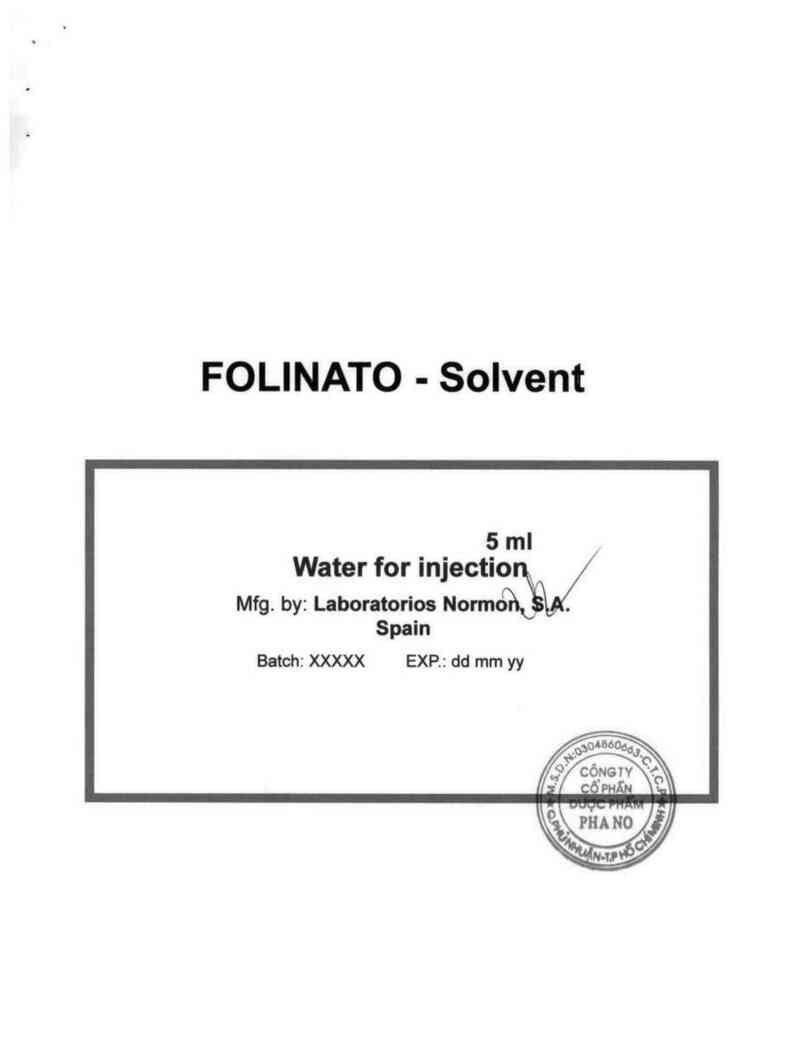 thông tin, cách dùng, giá thuốc Folinato 50mg - ảnh 2