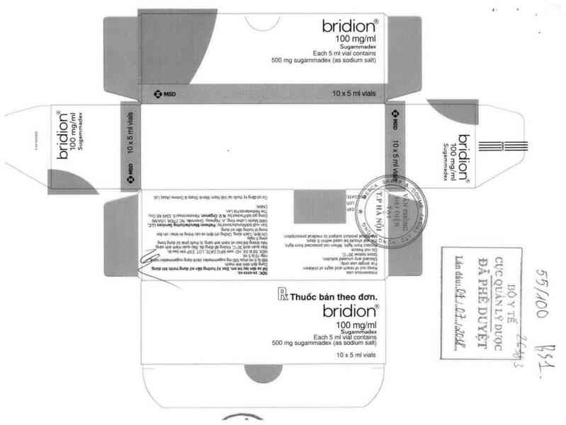 thông tin, cách dùng, giá thuốc Bridion - ảnh 0