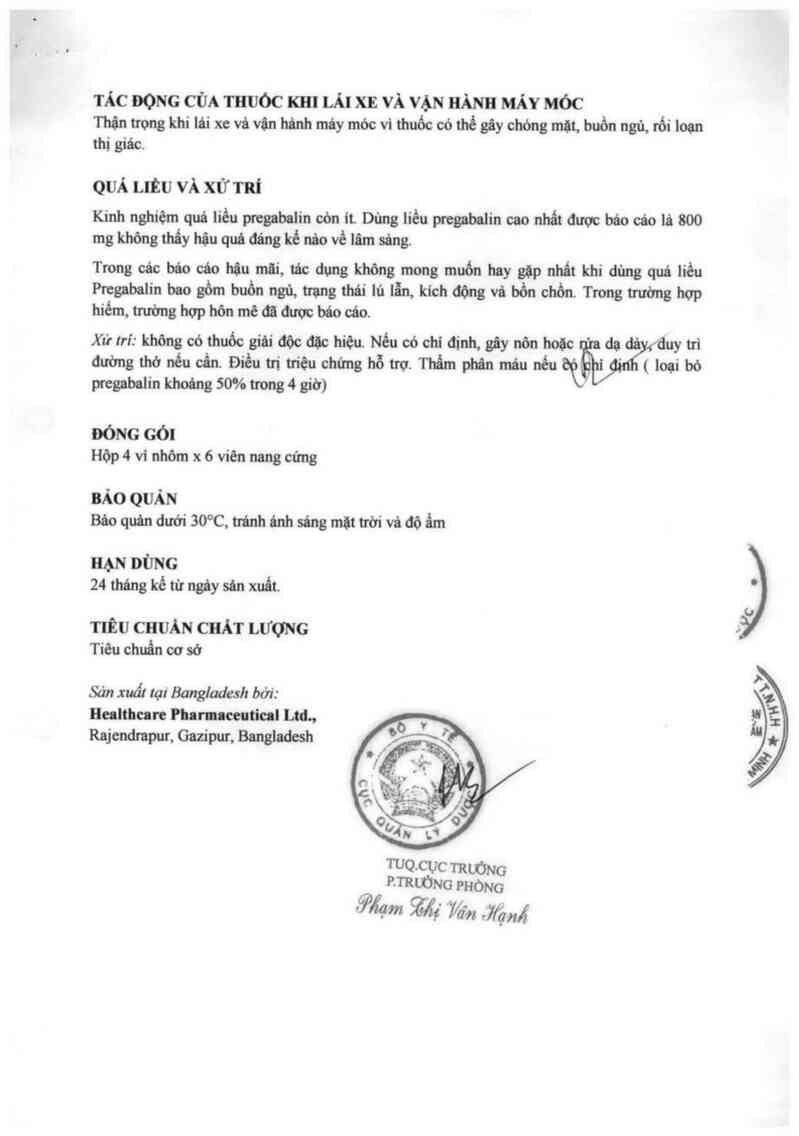 thông tin, cách dùng, giá thuốc Lyric Capsule - ảnh 8