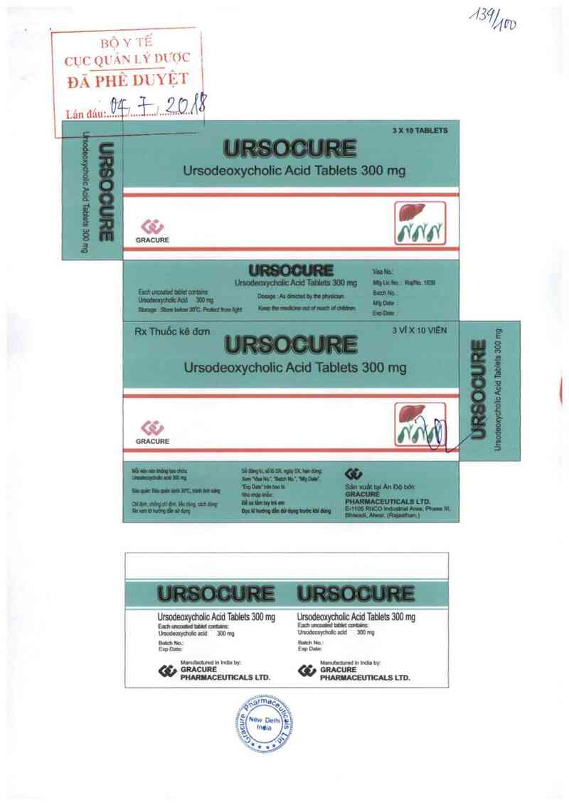 thông tin, cách dùng, giá thuốc Ursocure - ảnh 0