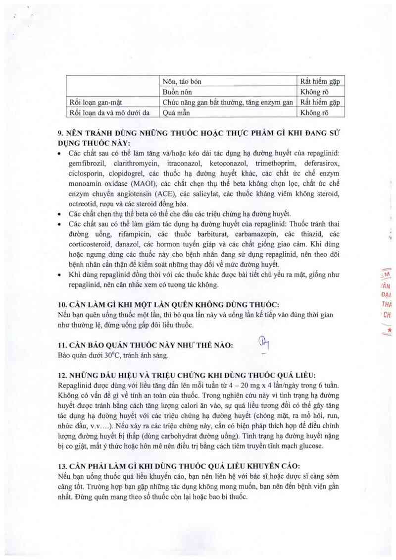 thông tin, cách dùng, giá thuốc Relinide Tablets 1mg ~Standard~ - ảnh 3