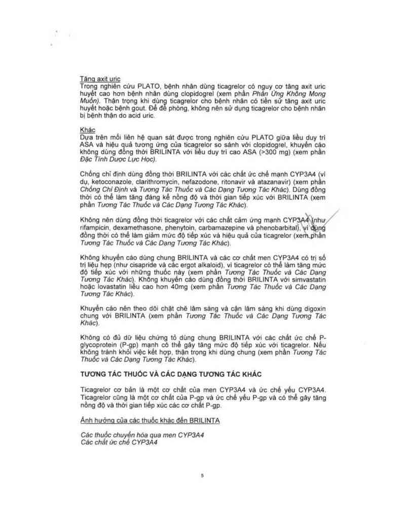 thông tin, cách dùng, giá thuốc Brilinta - ảnh 6
