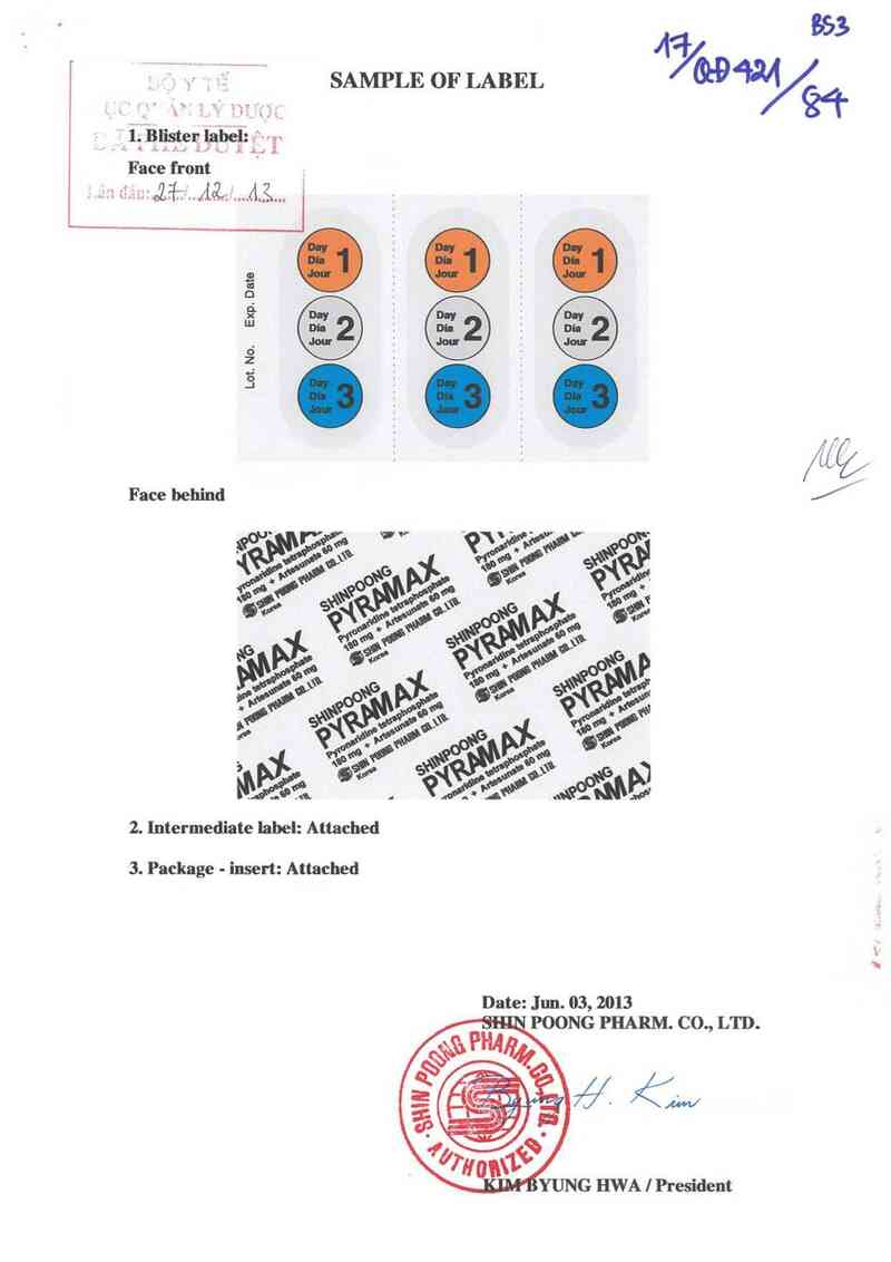 thông tin, cách dùng, giá thuốc Shingpoong Pyramax - ảnh 2
