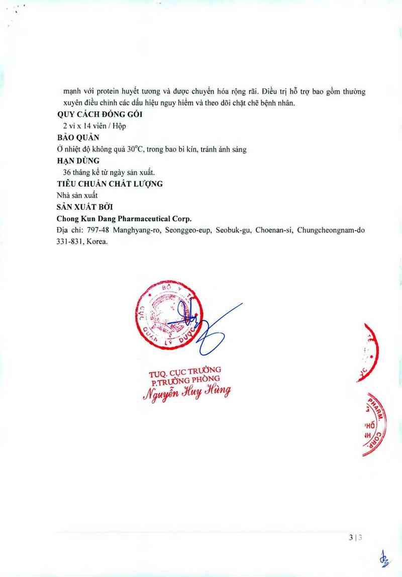 thông tin, cách dùng, giá thuốc CKDCalutami tab. 150mg - ảnh 6