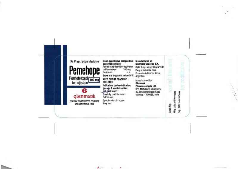 thông tin, cách dùng, giá thuốc Pemehope 100 - ảnh 1