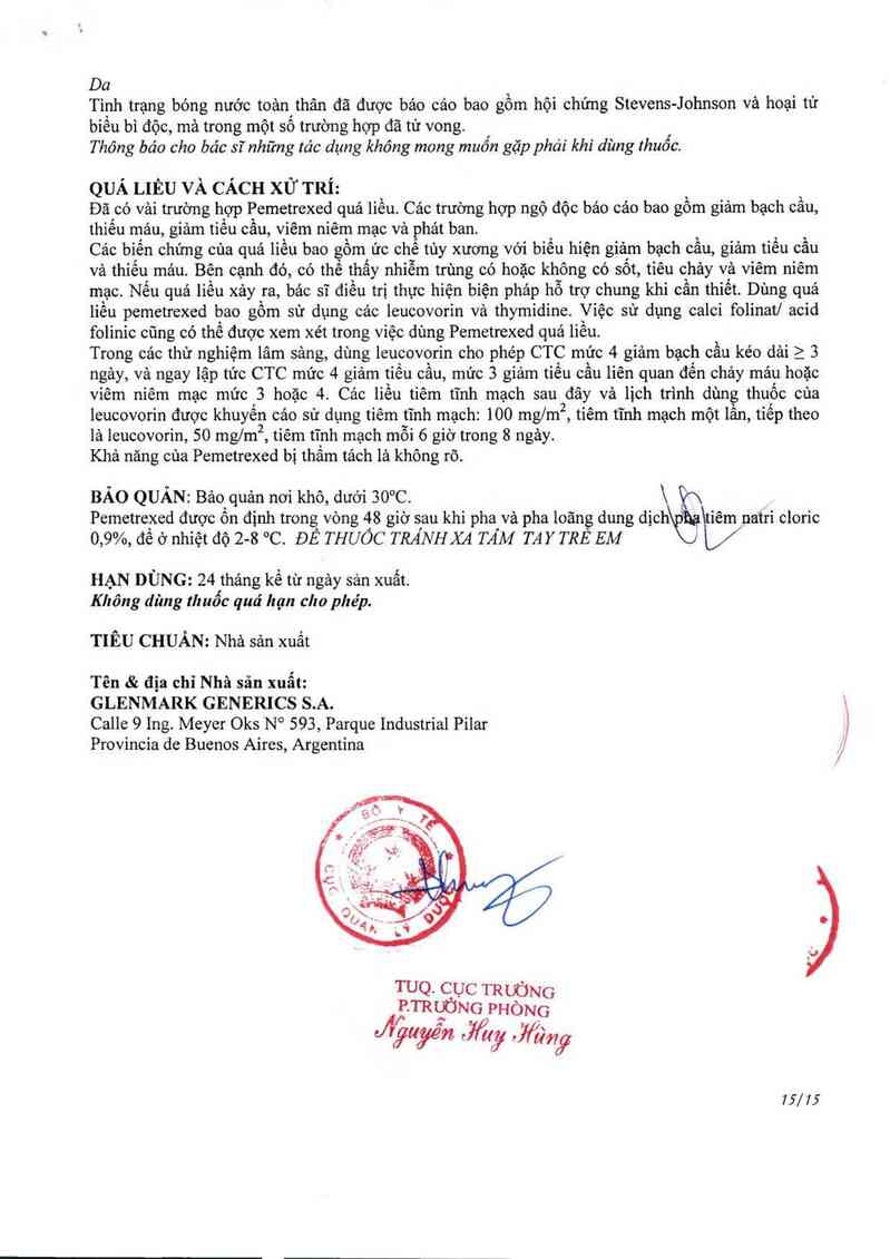 thông tin, cách dùng, giá thuốc Pemehope 500 - ảnh 17