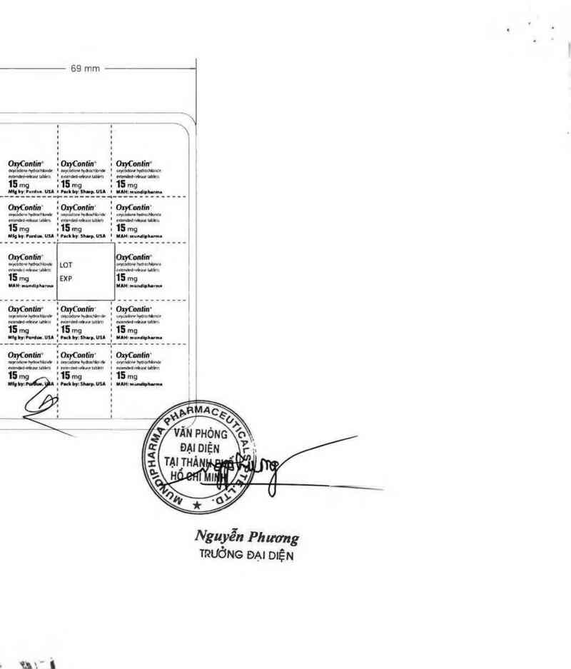 thông tin, cách dùng, giá thuốc OxyContin 15mg - ảnh 3