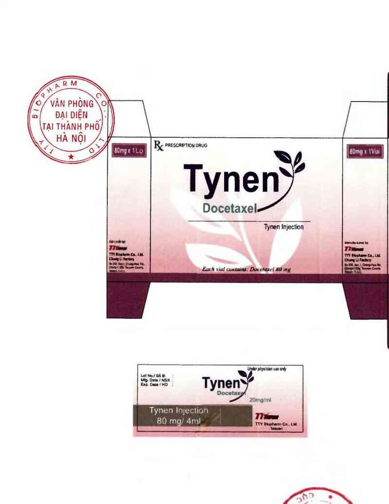 thông tin, cách dùng, giá thuốc Tynen Injection - ảnh 0