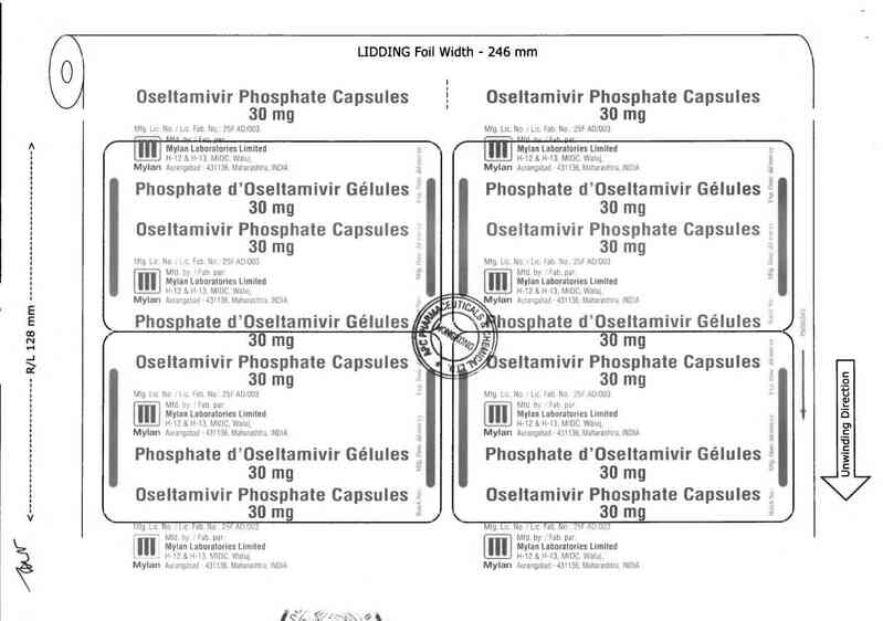 thông tin, cách dùng, giá thuốc Oseltamivir Phosphate capsules 30mg - ảnh 1