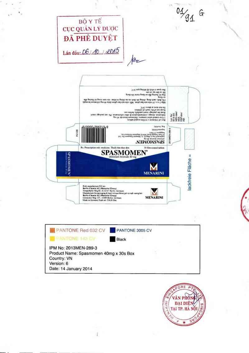 thông tin, cách dùng, giá thuốc Spasmomen - ảnh 0