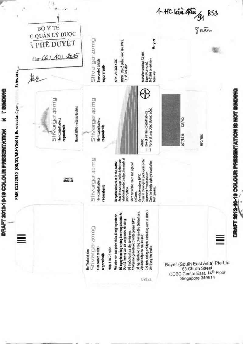 thông tin, cách dùng, giá thuốc Stivarga - ảnh 0