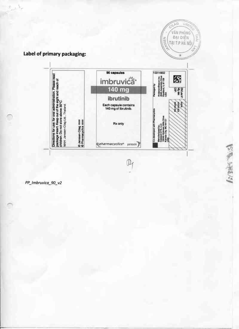 thông tin, cách dùng, giá thuốc Imbruvica - ảnh 1