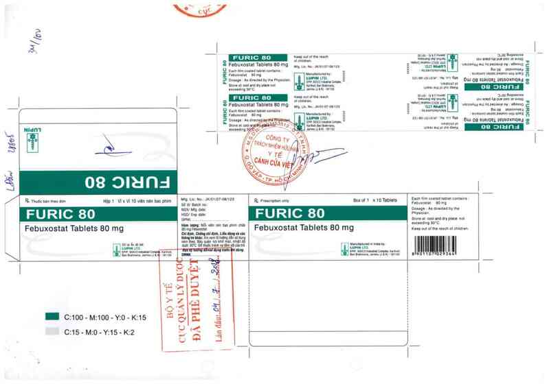 thông tin, cách dùng, giá thuốc Furic-80 - ảnh 0