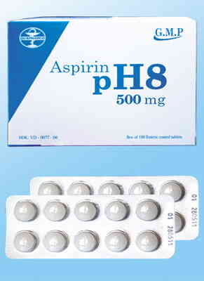 Aspirin pH8 500 mg