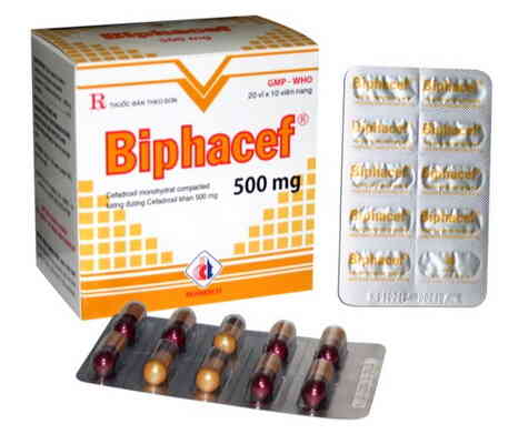 Biphacef 500 mg
