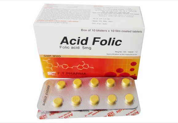 Acid Folic 5 mg