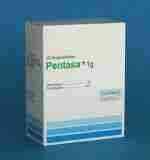 Pentasa suppositories 1g