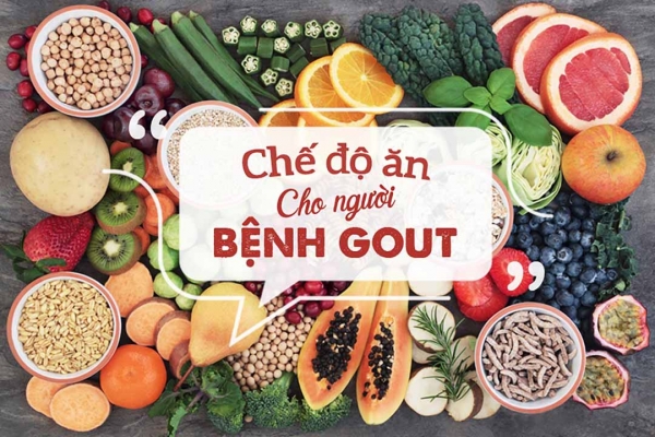 Chế độ ăn cho người bị bệnh gout